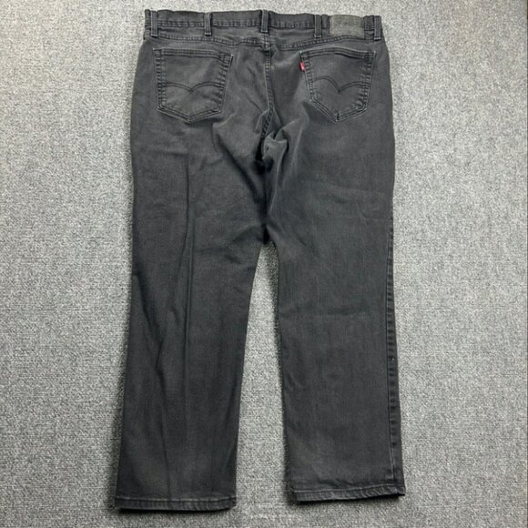 Levi's Jeans Mens 42x29 Black Denim 541 Skinny Distressed Cotton‎ Blend - Picture 10 of 10